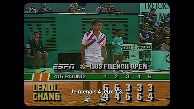 Quand Michael Chang tentait le service cuillère en plein Roland-Garros - Tennis - Roland-Garros