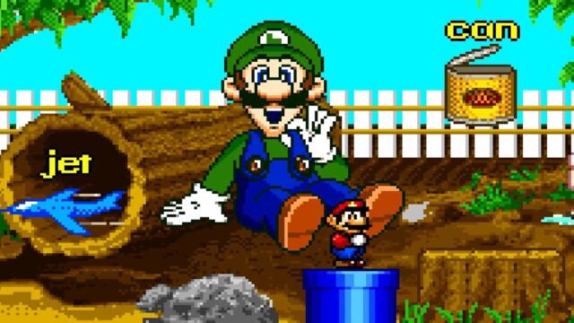 Mario's Early Years: Fun With Letters (SNES) Playthrough