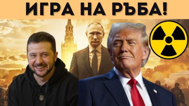 ЗЕЛЕНСКИ ТИКА СВЕТА КЪМ ЯДРЕН СБЛЪСЪК!