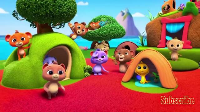 🐾 Animal Homes Song for Kids | Fun & Catchy Sing-Along | Learn Where Animals Live! 🐻🐦🐠