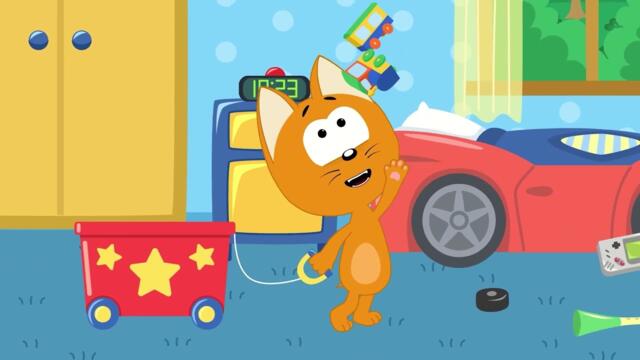 Машинки большие и маленькие - Котэ ТВ: новая песенка 😁😺 РАЗВИВАЮЩИЕ мультики для малышей