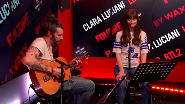 Clara Luciani & Waxx reprennent "Born With a Broken Heart" en live dans Foudre