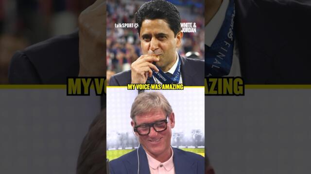 PSG President Nasser Al-Khelaifi lost his voice after a weekend celebrating their historic UCL win!