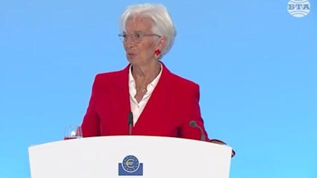 Кристин Лагард пред БТА: Има голяма вероятност България да стане 21-вият член на еврозоната