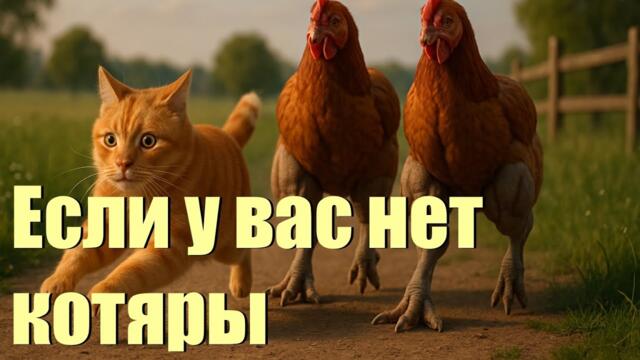 «Если у вас нет котяры» 😹🙀песня кота Мурзика