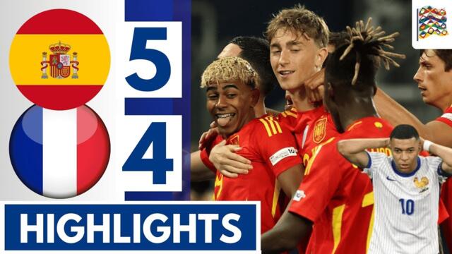 Spain vs France 5-4 Lamine Yamal Gol | UEFA Nations League 2025 Semi-Final Highlights Ilustration