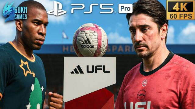 UFL PS5 Pro Gameplay – Stunning 4K Full Match Showcase | Next-Gen Soccer Experience