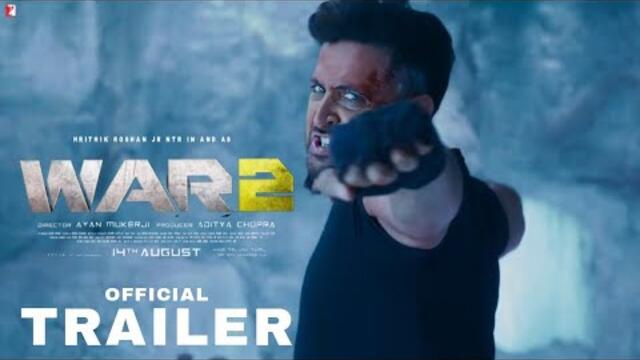 WAR 2 - Official Trailer | Hrithik Roshan | Jr NTR | Aditya Chopra | Ayan Mukerji 2025