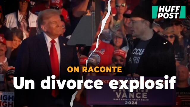 Du "cadeau spécial" à la "bombe vraiment grosse", comment le duo Trump-Musk a explosé