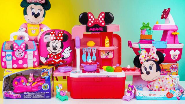 Mickey ASMR🐭 Satisfying with Unboxing Minnie Mouse Kitchen Cooking Playset | Review Toys ASMR
