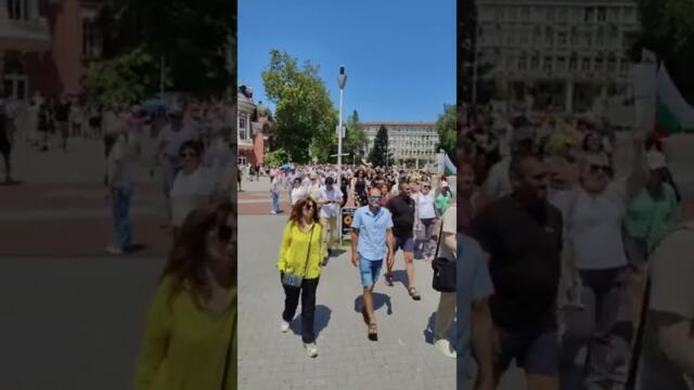 Протест срещу еврото - НЕ, на Еврото! Варна 08.06.2025г. - На площада с Тишо