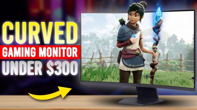 Best Curved Gaming Monitor Under $300! – LG UltraGear 32GS60QC-B