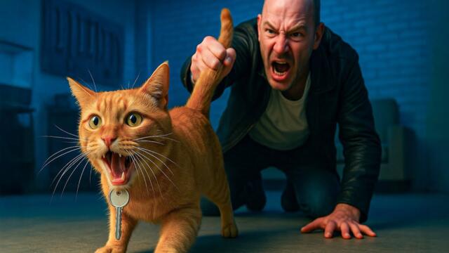 Mama Cat Chases Trafficked Puppies Truck 🚚🐶Her kitten helped and Rescues Abandoned Puppies