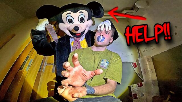 KILLER MICKEY MOUSE REAL LIFE ESCAPE 3 (PARKOUR POV)