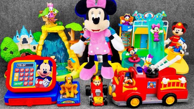 10 minute Satisfying Unboxing Disney Mickey Mouse Water Park Compilation | Review Toys ASMR TOYS