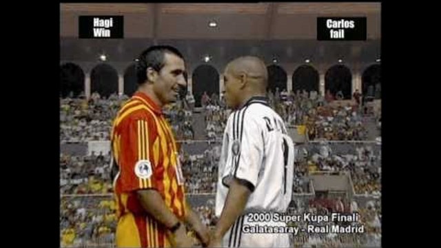 Hagi vs. Roberto Carlos HD