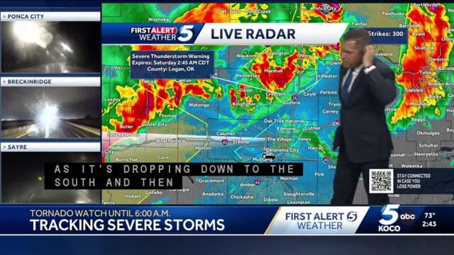 WATCH LIVE: Tracking Severe Storms Across Oklahoma