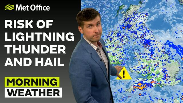 07/06/2025 - Wet start to the weekend - Morning Weather Forecast UK – Met Office Weather