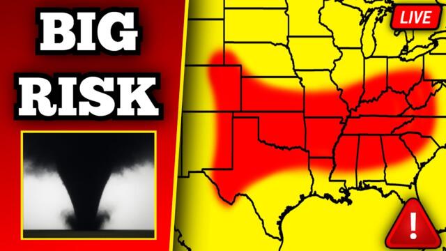 The Tornadoes In Oklahoma And Texas On June 6th, 2025, As It Occurred Live...