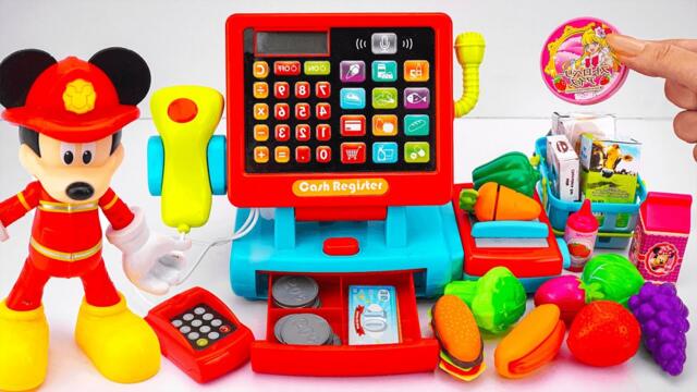 Satisfying with Unboxing Disney Mickey Mouse Cash Register Playset | Review Toys ASMR