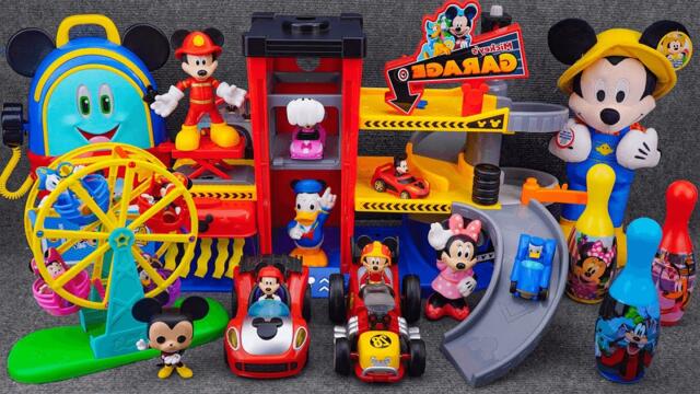 Satisfying with Unboxing Disney Junior Mickey Mouse Fun Wheel Playset| Review Toys ASMR