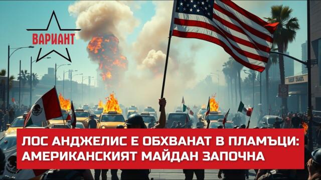 ЛОС АНДЖЕЛИС Е ОБХВАНАТ В ПЛАМЪЦИ: АМЕРИКАНСКИЯТ МАЙДАН ЗАПОЧНА,  Вариант #540
