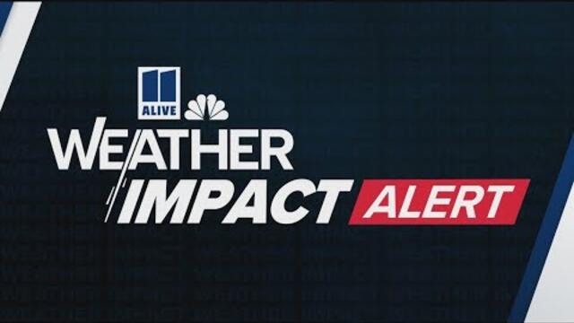 Weather Impact Alert | Severe weather moving through north Georgia, metro Atlanta