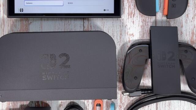 Nintendo Switch 2 unboxing