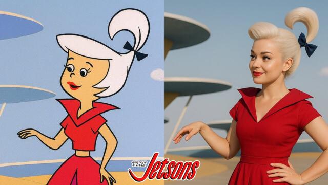 The Jetsons Characters Reimagined in Real Life with AI! | (AI Generated)