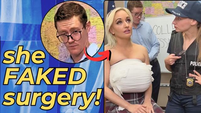 She FAKED plastic surgery to hide a secret!