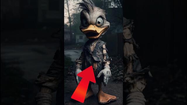 When Donald Duck Snapped! ‼️😱 #donaldduck #mickeymouse