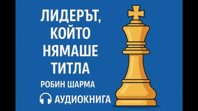 ЛИДЕРЪТ, КОЙТО НЯМАШЕ ТИТЛА – Робин Шарма | Аудио преразказ на български