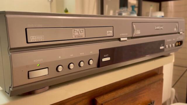 Samsung DVD-V1000 DVD/VCR Combo-DVD To VHS Recorder