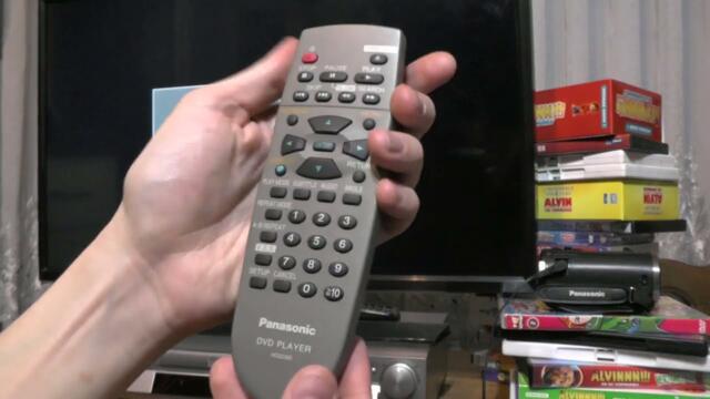 Installing DVD player and TV, cartoon DVD collection ASMR No talking, unintentional