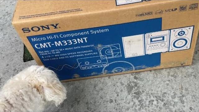 New Old Stock : Sony CMT-M333NT Minidisc Review