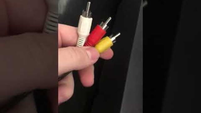 How to Connect a DVD/VCR Player to your TV