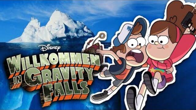 Wie tief geht der Willkommen in Gravity Falls Eisberg?
