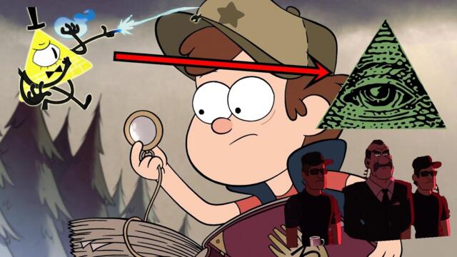 10 СКРИТИ ТАЙНИ в ГРАВИТИ ФОЛС