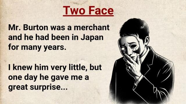 Two Face ⭐ Learn English Through Story (Intermediate Level) with Subtitles | ESL