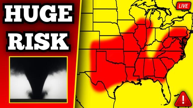 🔴 BREAKING Major Severe Weather Outbreak Coverage - Derecho Possible - With Live Storm Chasers