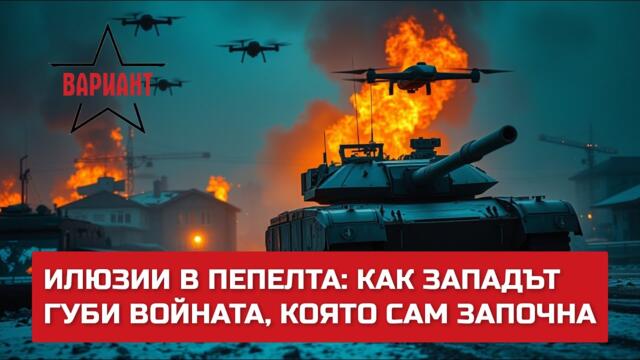 ИЛЮЗИИ В ПЕПЕЛТА: КАК ЗАПАДЪТ ГУБИ ВОЙНАТА, КОЯТО САМ ЗАПОЧНА,  Вариант #542