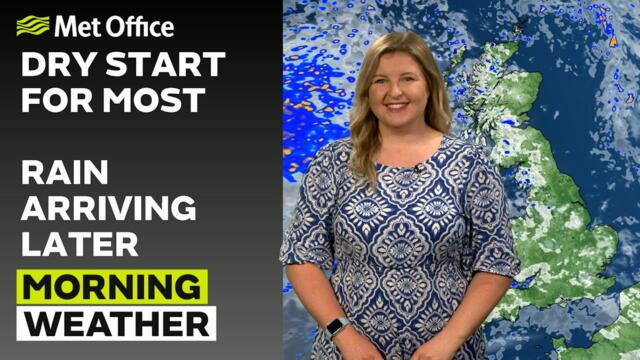 09/06/2025 - Dry and bright for many - Morning Weather Forecast UK – Met Office Weather