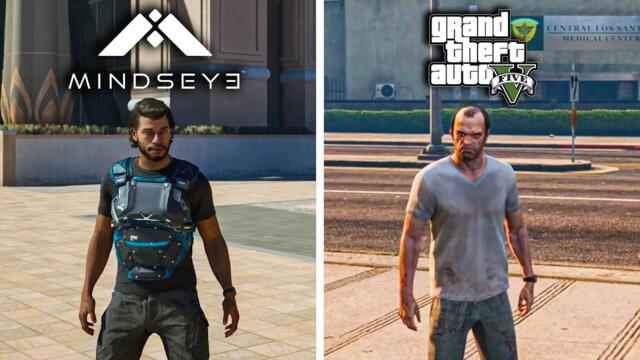 MindsEye vs GTA 5 - Physics and Details Comparison