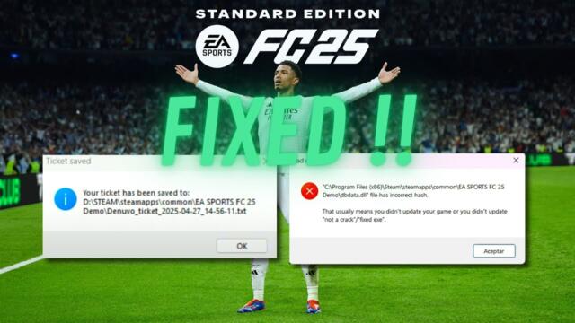 How to Fix Ticket Saved and Bad DLL Hash Errors in FC 25 (Easy & Updated 2025)