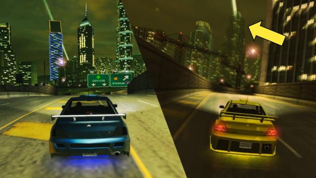 NFS:UG2 - Ghost City Freeroam