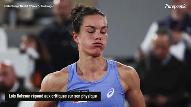 Loïs Boisson répond aux remarques sur son physique : la sensation de Roland-Garros évoque sa "morphologie"