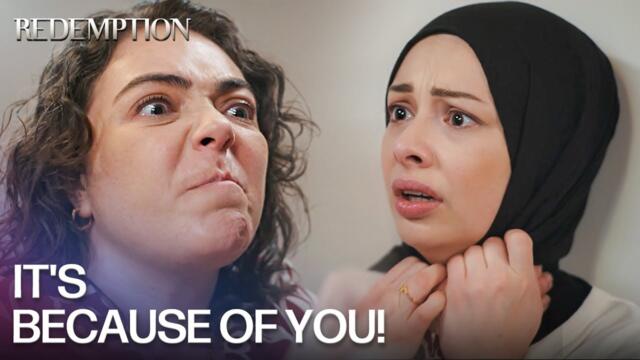 Suzan, Elif’in boğazına sarıldı 😱 | Esaret 535. Bölüm