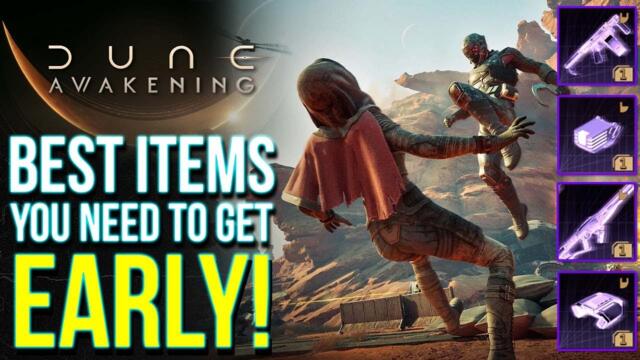 Dune Awakening - These UNIQUE Early Items Will Save You A Lot of Time! (Dune MMO Tips & Tricks)