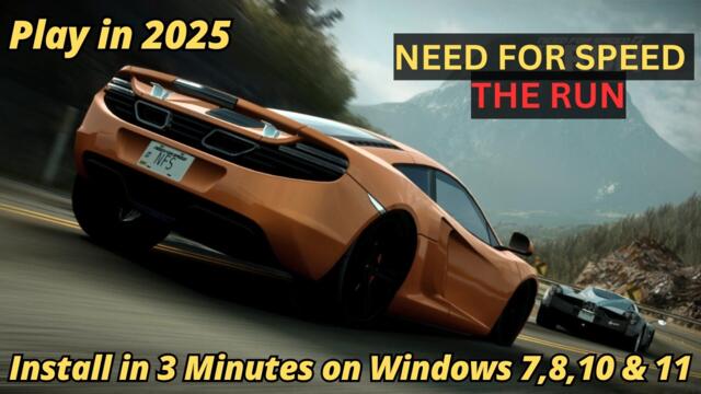 How to Download & Install NEED FOR SPEED The RUN on Windows 7, 8, 10 & 11 (2025) | Easy & Fast!