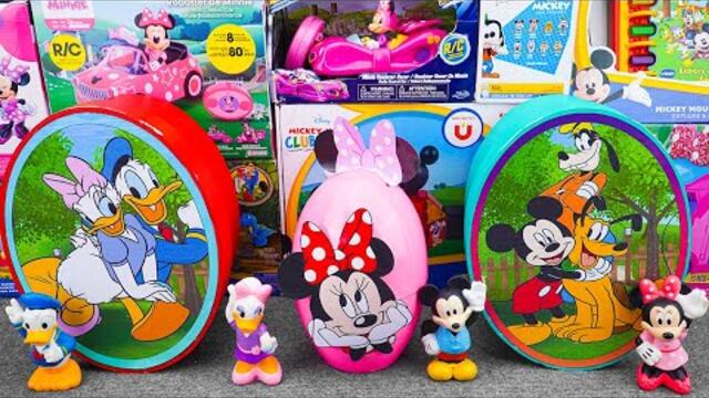 Mickey ASMR 🐭Satisfying with Unboxing Disney Minnie Mouse Weebles Egg Playset | Review Toys ASMR